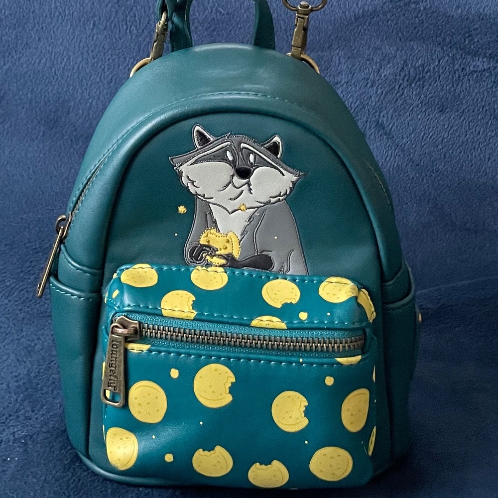 Loungefly Disney Pocahontas Meeko Biscuit Micro Mini Backpack